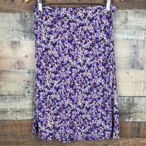 Ann Taylor Floral Skirt Women’s Size 4